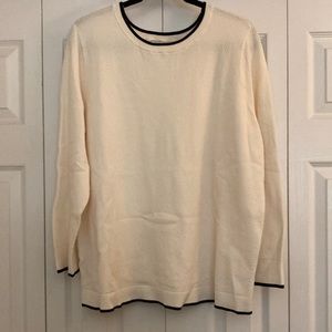 LOFT Plus Women's Honeycomb Knit Sweater / 24-26